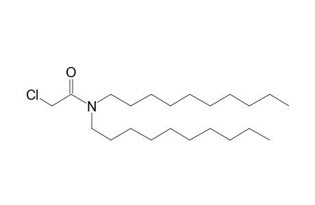 Chloroacetamide, N,N-didecyl-