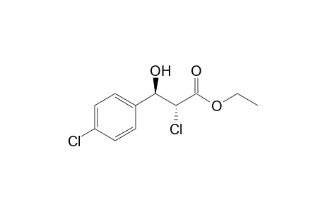 Ethyl 2-chloro-3-hydroxy-3-(p-chlorophenyl)propanoate