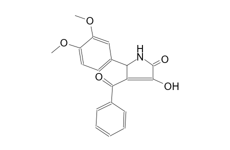 2H-pyrrol-2-one, 4-benzoyl-5-(3,4-dimethoxyphenyl)-1,5-dihydro-3-hydroxy-