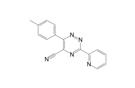 6-(4-Methylphenyl)-3-(2-pyridinyl)-1,2,4-triazine-5-carbonitrile