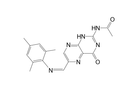 Acetamide, N-[1,4-dihydro-4-oxo-6-[[(2,4,6-trimethylphenyl)imino]methyl]-2-pteri dinyl]-, (Z)-