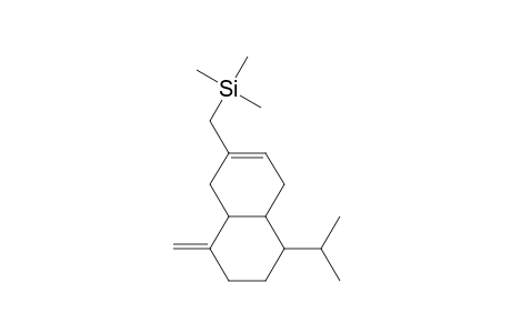 2-Trimethylsilylmethyl-5-isopropyl-8-methylene-1,4,4a,5,6,7,8,8a-octahydronaphthalene