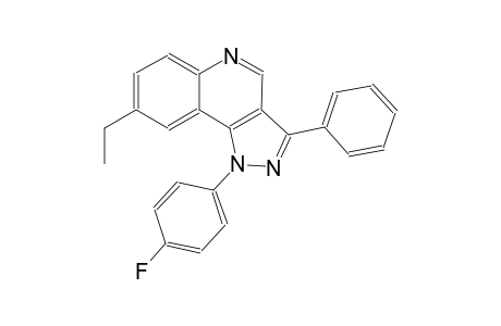 8-ethyl-1-(4-fluorophenyl)-3-phenyl-1H-pyrazolo[4,3-c]quinoline