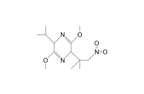 5-Isopropyl-3,6-dimethoxy-2-(1,1-dimethyl-2-nitro-ethyl)-2,5-dihydro-pyrazine