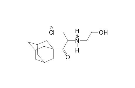 1-(1-adamantyl)-N-(2-hydroxyethyl)-1-oxo-2-propanaminium chloride