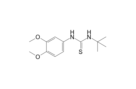 1-tert-butyl-3-(3,4-dimethoxyphenyl)-2-thiourea