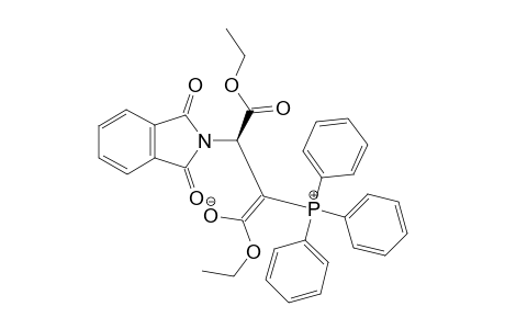2-(1,3-dioxo-2-isoindolyl)-3-triphenylphosphoranylidenebutanedioic acid diethyl ester