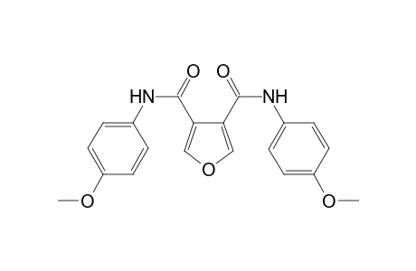 N,N'-di(p-methoxy-phenyl)-3,4-furan-dicarboxylic acid diamide