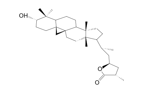 (23R,25R)-3-ALPHA-HYDROXY-9,19-CYCLO-9-BETA-LANOSTAN-26,23-OLIDE