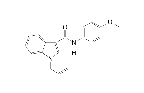 N-(4-Methoxyphenyl)-1-(prop-2-en-1-yl)-1H-indole-3-carboxamide