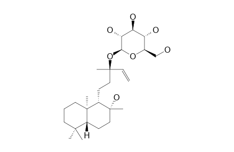 ENT-14-LABDEN-8-BETA-OL_13-ALPHA-O-BETA-D-GLUCOPYRANOSIDE