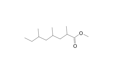 Octanoic acid, 2,4,6-trimethyl-, methyl ester