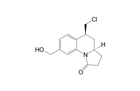 (3aR,5S)-5-(chloromethyl)-8-(hydroxymethyl)-3,3a,4,5-tetrahydropyrrolo[1,2-a]quinolin-1(2H)-one