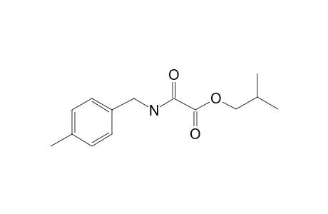 Oxalic acid, monoamide, N-(4-methylbenzyl)-, isobutyl ester