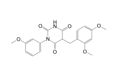 5-(2,4-dimethoxybenzyl)-1-(3-methoxyphenyl)-2,4,6(1H,3H,5H)-pyrimidinetrione