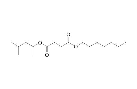 Succinic acid, heptyl 4-methylpent-2-yl ester