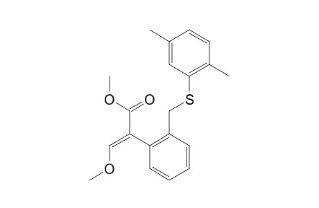 Benzeneacetic acid, 2-[[(2,5-dimethylphenyl)thio]methyl]-alpha-(methoxymethylene)-, methyl ester
