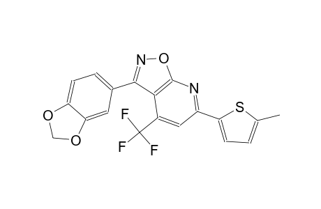 isoxazolo[5,4-b]pyridine, 3-(1,3-benzodioxol-5-yl)-6-(5-methyl-2-thienyl)-4-(trifluoromethyl)-