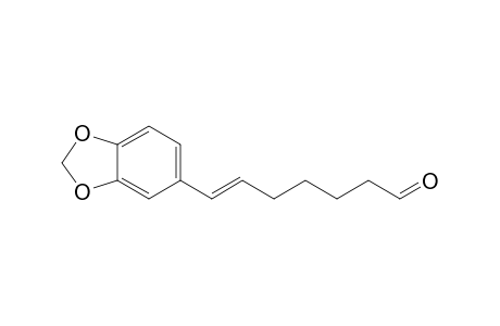 (6E)-7-(1,3-benzodioxol-5-yl)-6-heptenal