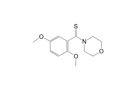 4-(2,5-dimethoxybenzothioyl)morpholine
