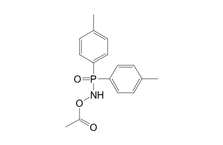 Phosphinic amide, N-(acetyloxy)-P,P-bis(4-methylphenyl)-
