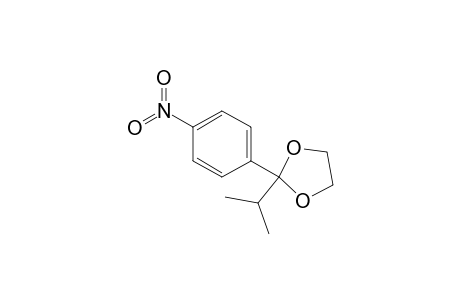 2-Isopropyl-2-(4-nitrophenyl)-1,3-dioxolane
