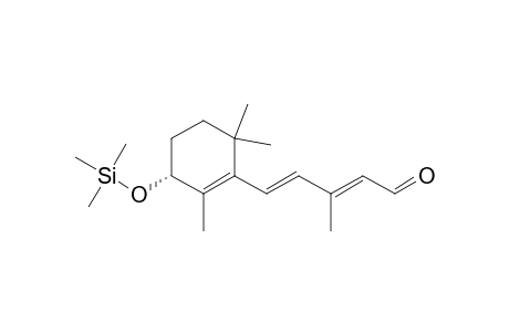 2,4-Pentadienal, 3-methyl-5-[2,6,6-trimethyl-3-[(trimethylsilyl)oxy]-1-cyclohexen-1-yl]-, [R-(E,E)]-