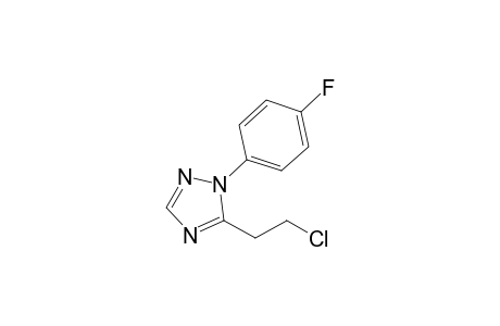 5-(.beta.-Chloroethyl)-1-(p-fluorophenyl)-1,2,4-triazole