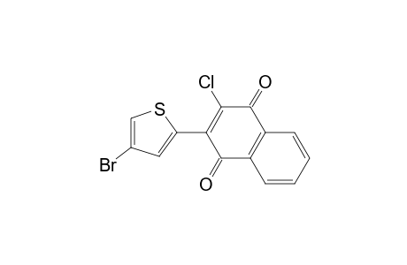 1,4-Naphthalenedione, 2-(4-bromo-2-thienyl)-3-chloro-