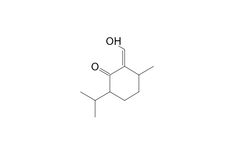 Cyclohexanone, 2-(hydroxymethylene)-3-methyl-6-(1-methylethyl)-