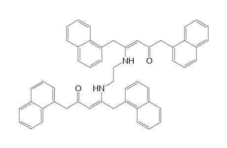 N,N'-Ethylidenebis[1,5-di(1-naphthyl)-4-iminopentan-2-one]