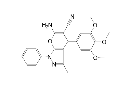 pyrano[2,3-c]pyrazole-5-carbonitrile, 6-amino-1,4-dihydro-3-methyl-1-phenyl-4-(3,4,5-trimethoxyphenyl)-