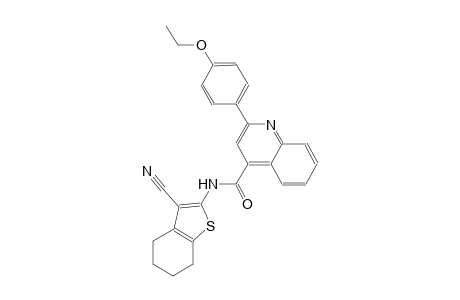 N-(3-cyano-4,5,6,7-tetrahydro-1-benzothien-2-yl)-2-(4-ethoxyphenyl)-4-quinolinecarboxamide