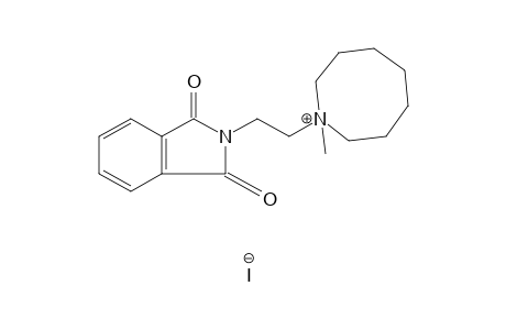 1-METHYLOCTAHYDRO-1-(2-PHTHALIMIDOETHYL)AZOCINIUM IODIDE