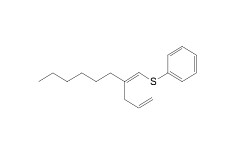 2-Hexyl-1-phenylthiopenta-1(Z),4-diene