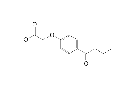 (p-Butyrylphenoxy)acetic acid