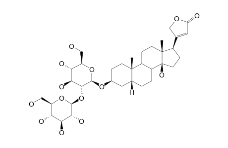 DIGITOXIGENIN-3-BETA-O-[BETA-D-GLUCOPYRANOSYL-2'-BETA-D-GLUCOPYRANOSIDE];DIGITOXIGENIN-BETA-D-SOPHOROSIDE