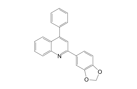 2-(3,4-methylenedioxyphenyl)-4-phenylquinoline