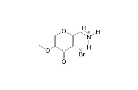 (5-methoxy-4-oxo-4H-pyran-2-yl)methanaminium bromide