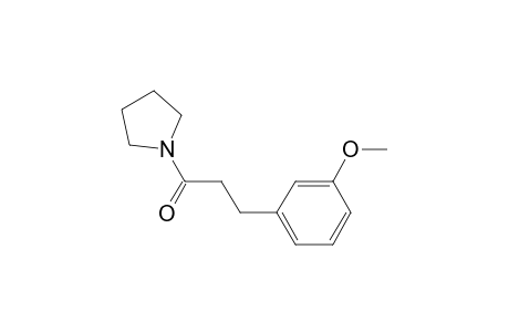 3-(3-Methoxyphenyl)-1-(1-pyrrolidinyl)-1-propanone