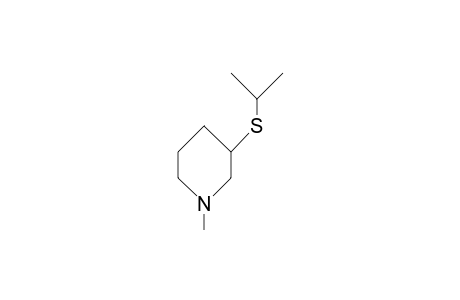 3-Isopropylsulfenyl-1-methyl-piperidine