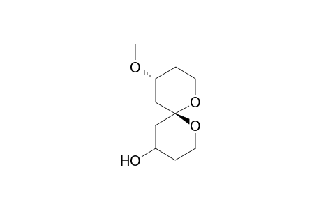 (4RS,6R,10R)-10-Methoxy-1,7-dioxaspiro[5.5]undecan-4-ol