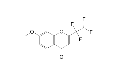 7-methoxy-2-(1,1,2,2-tetrafluoroethyl)-4H-chromen-4-one