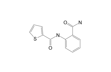 N-(2-carbamoylphenyl)thiophene-2-carboxamide
