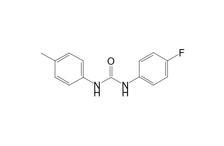 3-(4-fluorophenyl)-1-(4-methylphenyl)urea
