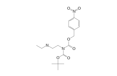N-(TERT.-BUTOXYCARBONYL)-2-[ETHYL-(4-NITROBENZYLOXYCARBONYL)-AMINO]-ETHYLAMINE