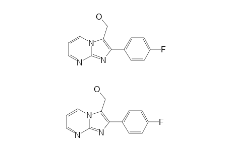 2-(4'-FLUOROPHENYL)-3-HYDROXYMETHYL-IMIDAZO-[1,2-A]-PYRIMIDINE