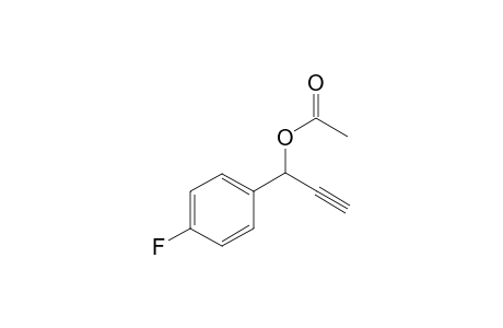 1-(4-Fluorophenyl)prop-2-ynyl acetate