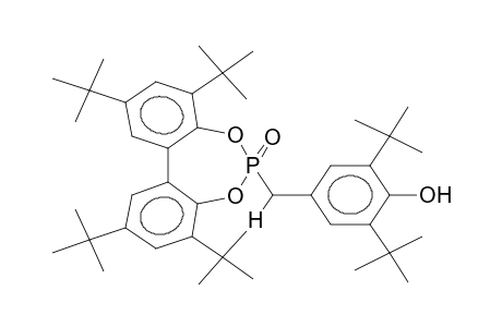 2,4,8,10-TETRA-TERT-BUTYL-6-(3,5-DI-TERT-BUTYL-4-HYDROXYBENZYL)-6-OXO-DIBENZO[D,F][1,3,2]DIOXAPHOSPHOSPHEPINE