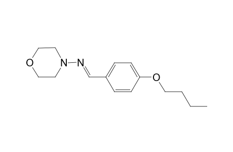 (E)-(4-butoxybenzylidene)-morpholino-amine